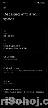 Redmi note 11 pro